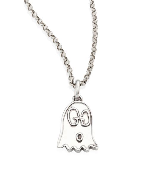 gucci ghost women& 39|Gucci ghost necklace.